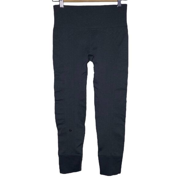Lululemon Ebb To Street Pant Heathered Black - Picture 3 of 8